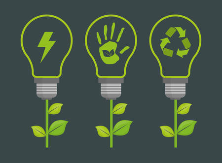 Go green designのイラスト素材