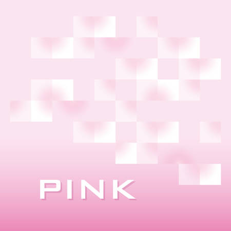 Pink digital design illustrationのイラスト素材