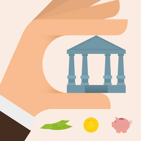 Save money designのイラスト素材