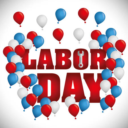Labor day designのイラスト素材