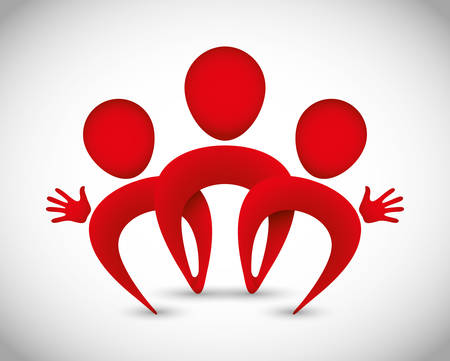 Diversity people designのイラスト素材