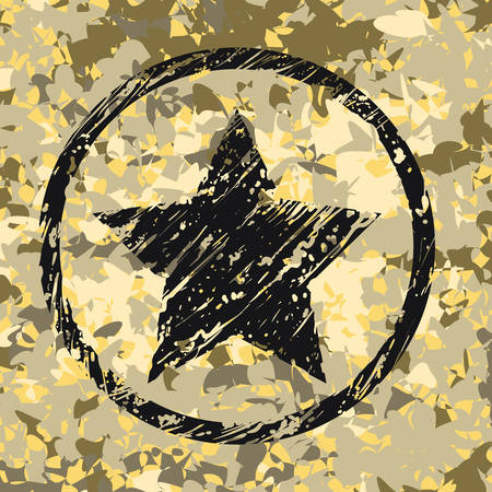 Military camouflage design, vector illustration eps 10.のイラスト素材