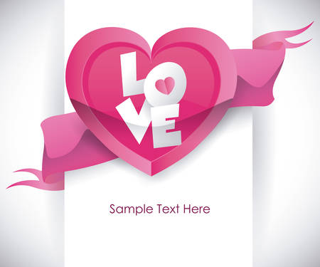 Love card design, vector illustration eps 10.のイラスト素材