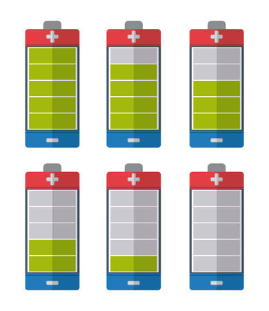 Battery energy design, vector illustration eps 10.のイラスト素材