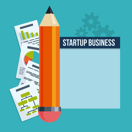 Business start up design, vector illustration eps 10.のイラスト素材