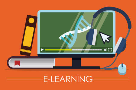 Education online design, vector illustration eps 10.のイラスト素材