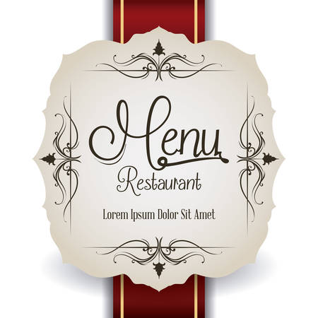 Restaurant digital design, vector illustration eps 10.のイラスト素材