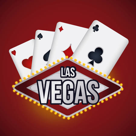 Casino game design, vector illustration eps 10.のイラスト素材