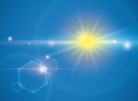 Sun rays design, vector illustration eps 10.のイラスト素材