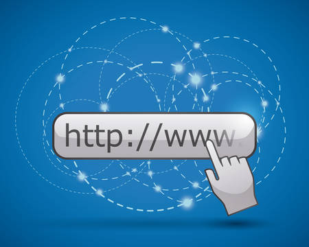 Internet digital design, vector illustration eps 10.のイラスト素材