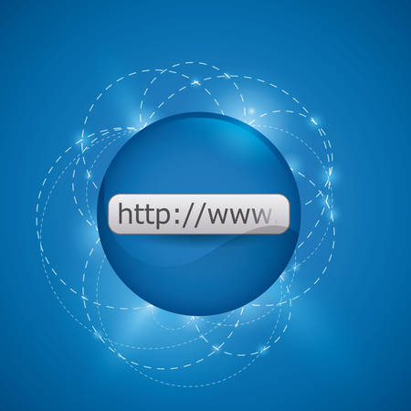 Internet digital design, vector illustration eps 10.のイラスト素材