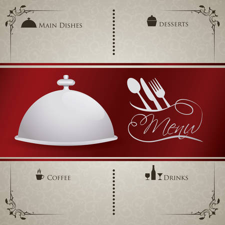 Restaurant digital design, vector illustration eps 10.のイラスト素材