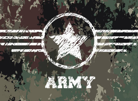 Military camouflage design, vector illustration eps 10.のイラスト素材