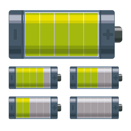 Battery energy design, vector illustration eps 10.のイラスト素材