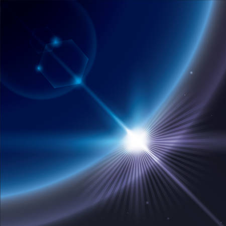 Sun rays design, vector illustration eps 10.のイラスト素材