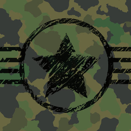 Military camouflage design, vector illustration eps 10.のイラスト素材