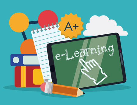 Education online design, vector illustration eps 10.のイラスト素材