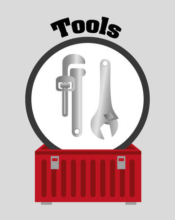 Tools digital design, vector illustration 10 eps graphicのイラスト素材