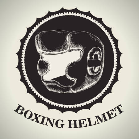 Boxing digital design, vector illustration 10 eps graphicのイラスト素材