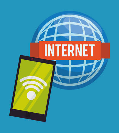 Internet digital design, vector illustration 10 eps graphicのイラスト素材