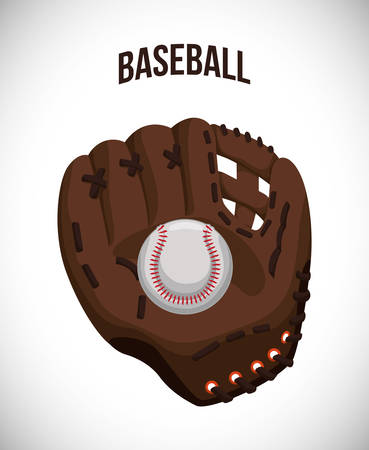 Baseball digital design, vector illustration 10 eps graphicのイラスト素材