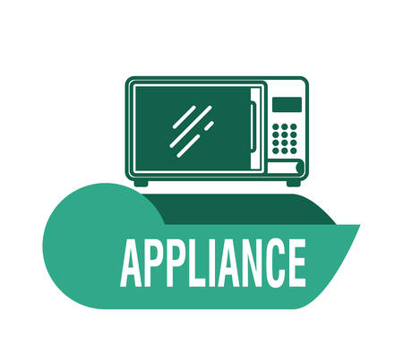 Home appliance digital design, vector illustration 10 eps graphicのイラスト素材