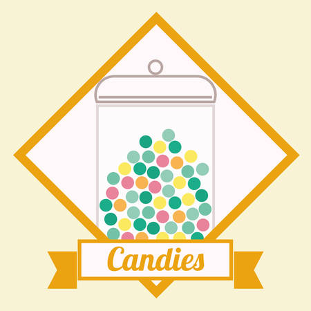 Candy digital design, vector illustration 10 eps graphicのイラスト素材