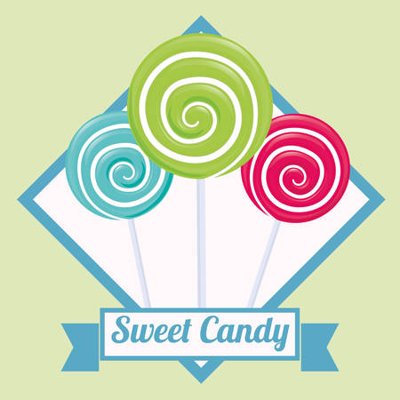 Candy digital design, vector illustration 10 eps graphicのイラスト素材