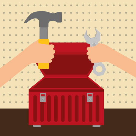 Tools digital design, vector illustration 10 eps graphicのイラスト素材