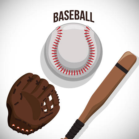 Baseball digital design, vector illustration 10 eps graphicのイラスト素材