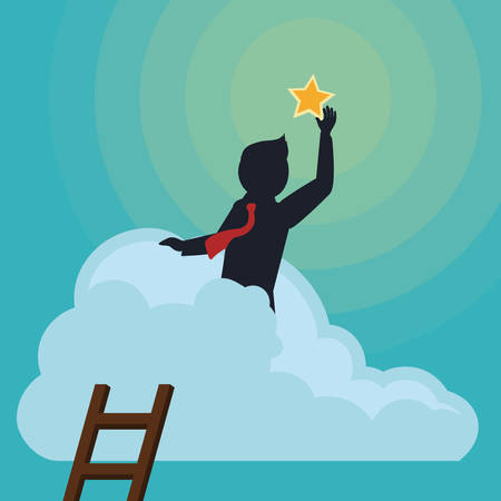 Reach digital design, vector illustration eps 10.のイラスト素材