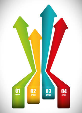 Financial growth design, vector illustration eps 10.のイラスト素材