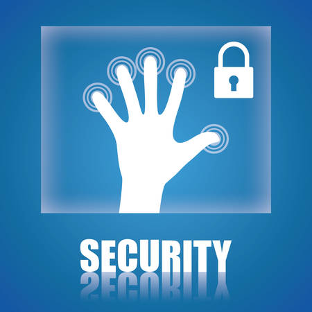 Security system design, vector illustration eps 10.のイラスト素材