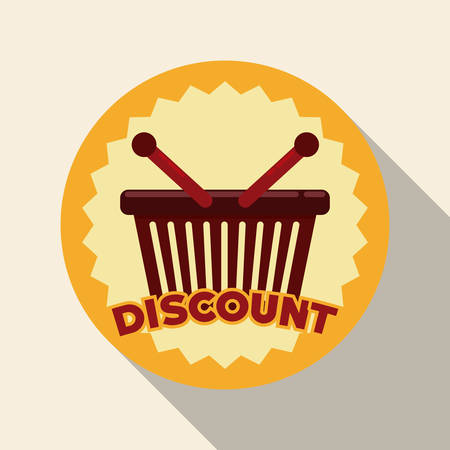 Shopping digital design, vector illustration eps 10.のイラスト素材