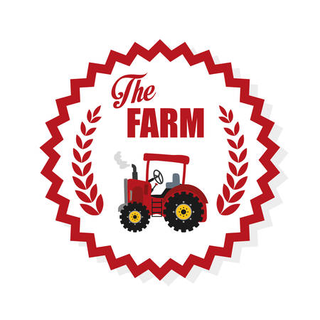 Farm fresh design, vector illustration eps 10.のイラスト素材