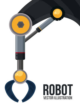 Robot digital design, vector illustration eps 10.のイラスト素材