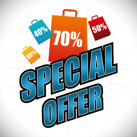 Shopping digital design, vector illustration eps 10.のイラスト素材