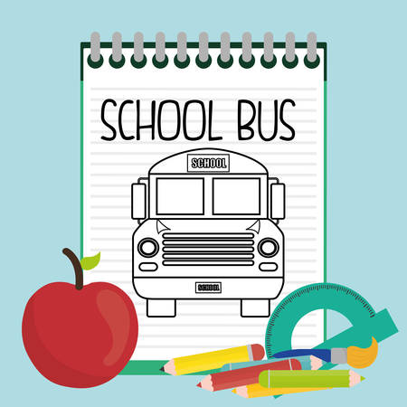 Back to school digital design, vector illustration  graphicのイラスト素材