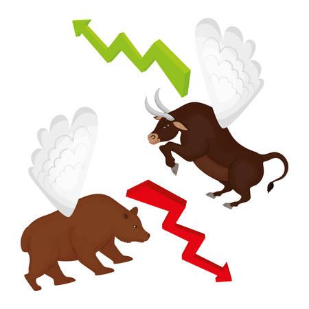 Business stock exhange design, vector illustration eps 10.のイラスト素材