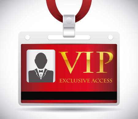 VIP card design, vector illustration eps 10.のイラスト素材