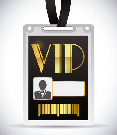VIP card design, vector illustration eps 10.のイラスト素材