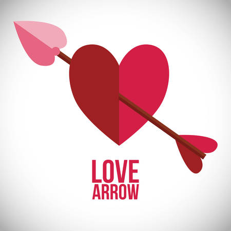 love arrow digital design, vector illustration 10 eps graphicのイラスト素材