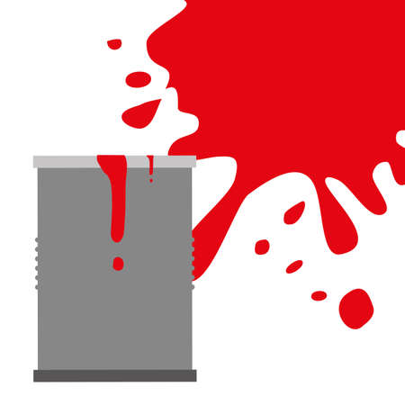 Paint splash digital design, vector illustration 10 eps graphicの写真素材