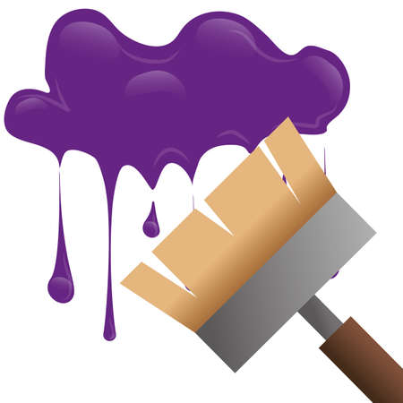 Paint splash digital design, vector illustration 10 eps graphicの写真素材