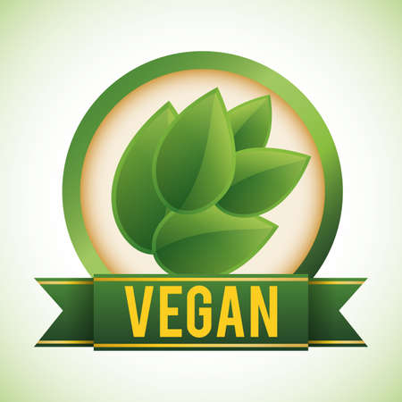Vegan digital design, vector illustration 10 eps graphicの写真素材