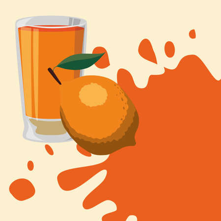 Juice splash digital design, vector illustration 10 eps graphicの写真素材