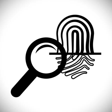 Securty system concept, warning icons design, vector illustration  のイラスト素材