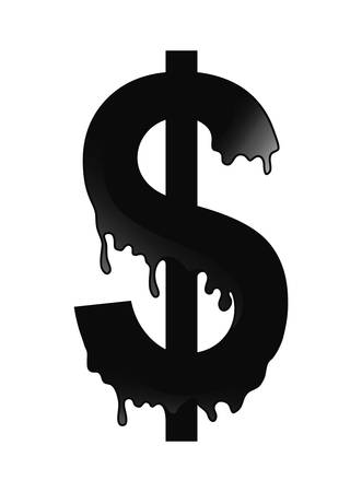 Petroleum and oil prices industrial companies, vector illustrationのイラスト素材