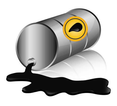 Petroleum and oil prices industrial companies, vector illustrationのイラスト素材