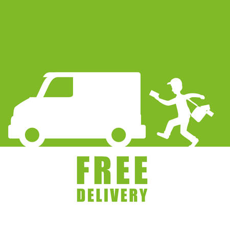 delivery concept shipping icons design, vector illustration 10 eps graphic.のイラスト素材